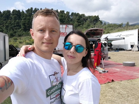 Наталья Гордиенко с мужем