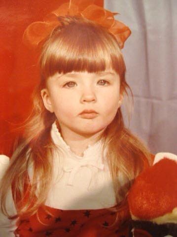 Валерия Лукьянова в детстве