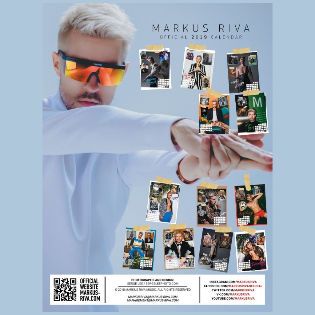 Markus Riva Official Calendar