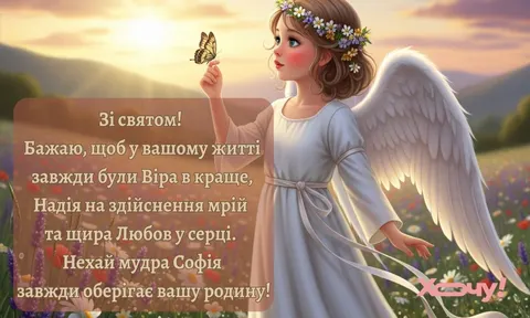 17 вересня — день ангела Віри, Надії, Любові та Софії: як привітати рідних