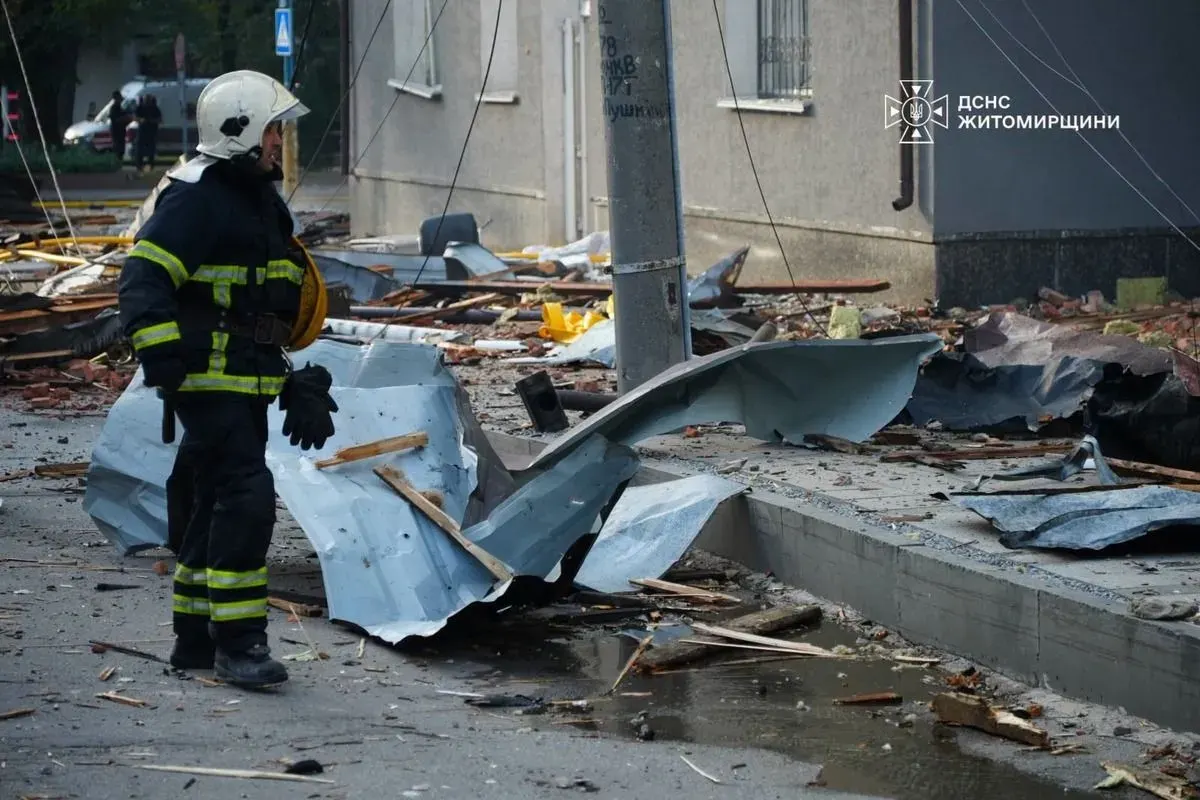 Удар по Житомиру: третя жертва, 53 поранених та нові атаки дронами