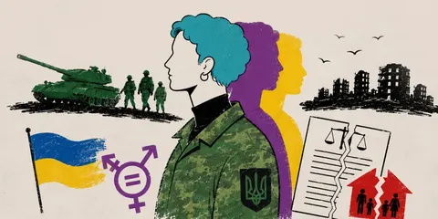 «Або лікування, або родина»: історія небінарного ветерана Лесика Глазуна