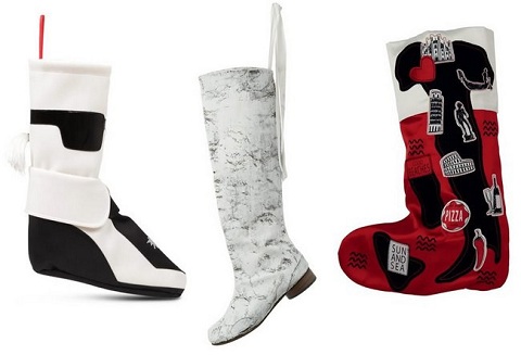 Коллекция рождественских носков от модных брендов