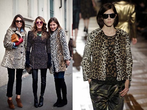 Одежда с леопардовым принтом