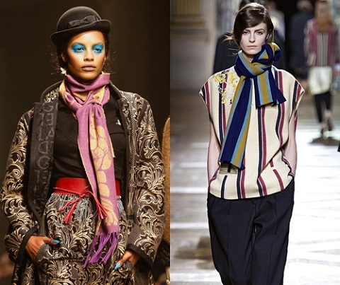 Модные шарфы осень-зима 2019-2020