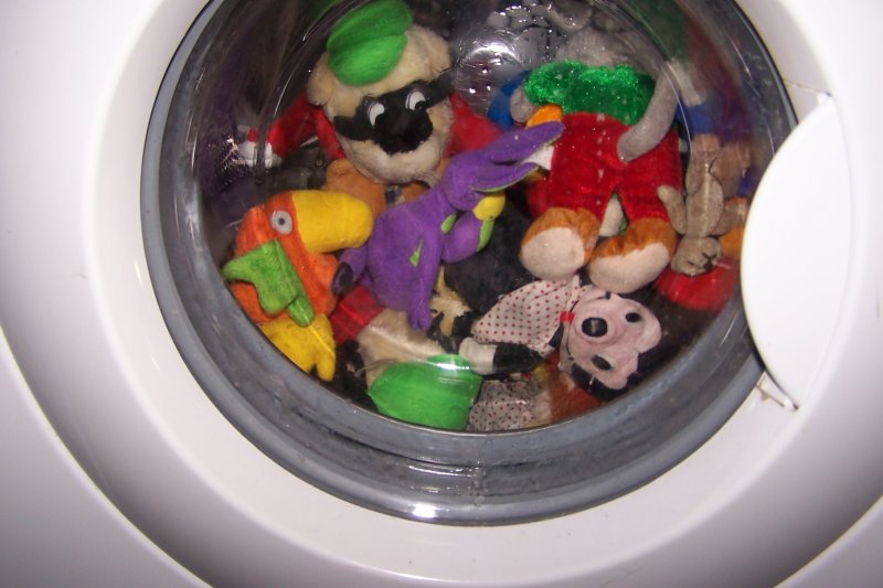 стирать игрушки в стиральной машине