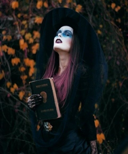макияж ведьмы для Хэллоуина