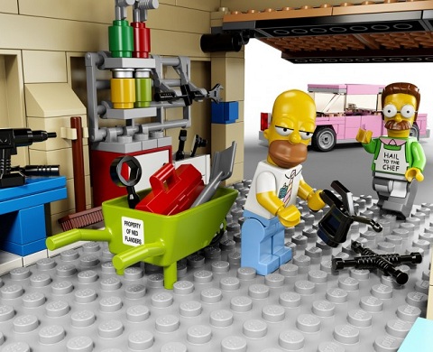 Симпсоны LEGO