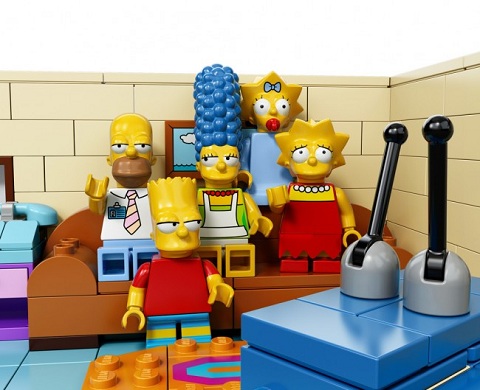 Симпсоны LEGO