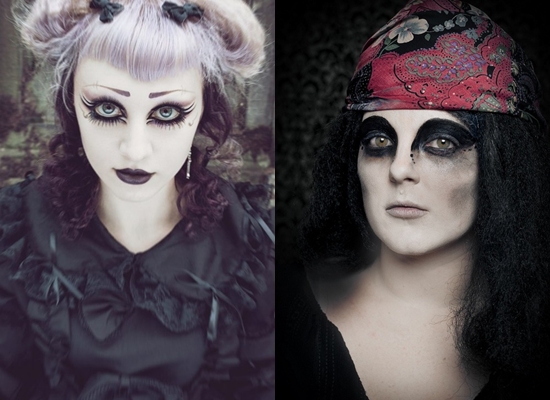 макияж ведьмы на Хэллоуин