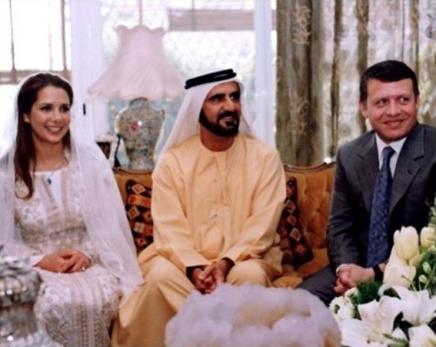 Шейх Мохаммед бин Рашид аль Мактум и принцесса Саламе