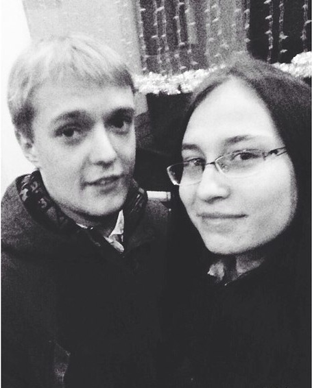 Сергей Зверев с девушкой