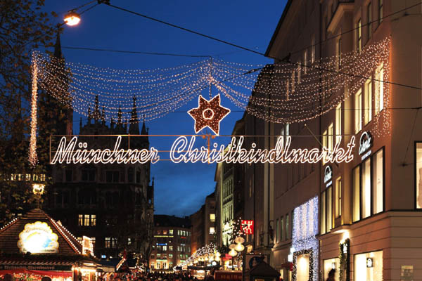 Рождественская ярмарка в Мюнхене