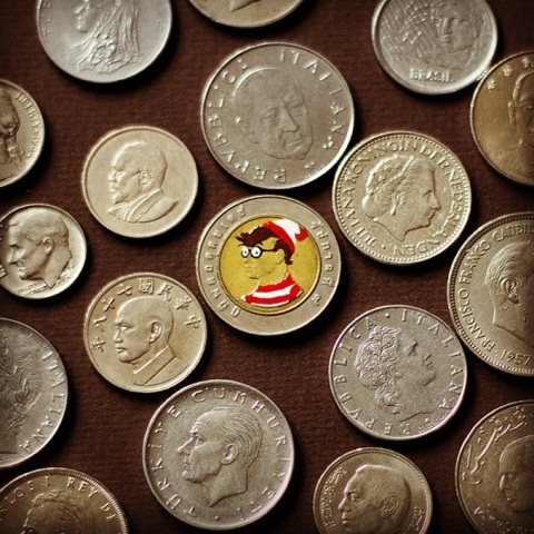 портреты на монетах