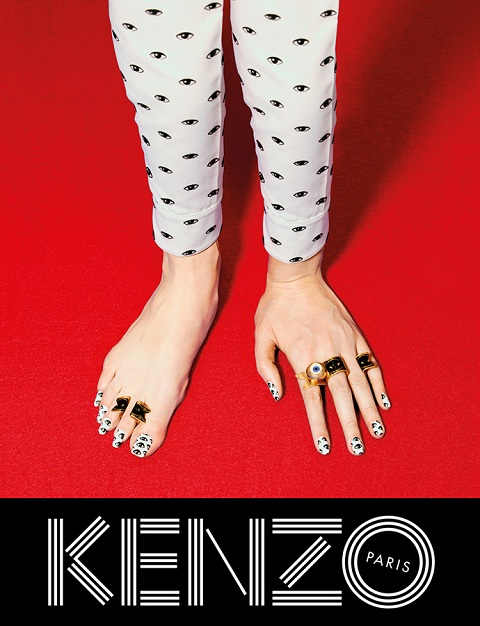 креативная реклама Kenzo 2013