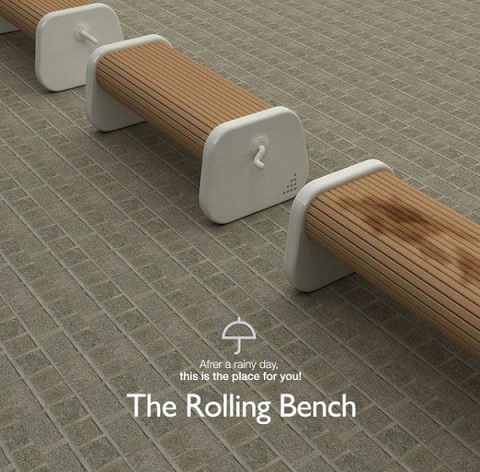 Дизайн скамейки
